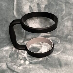 Versatile Grip It Anti-Slip Black Tumbler Handle Fits 30oz Tumblers